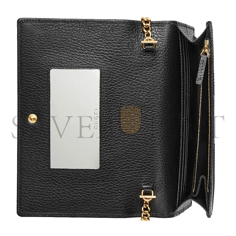 GUCCI GG MARMONT WALLET ON CHAIN 497985 (20*12.5*4cm) GUCCI GG MARMONT WALLET ON CHAIN 497985 (20*12.5*4cm)